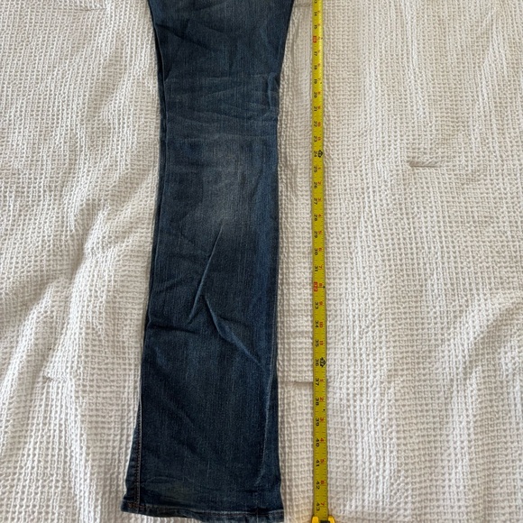 Express Dark Blue Women's Boot Cut Jeans - Picture 5 of 6